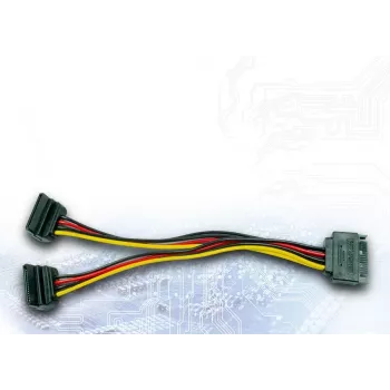 SATA-kabel Inter-Tech 88885532 0,15 m 2 x SATA 15-pin