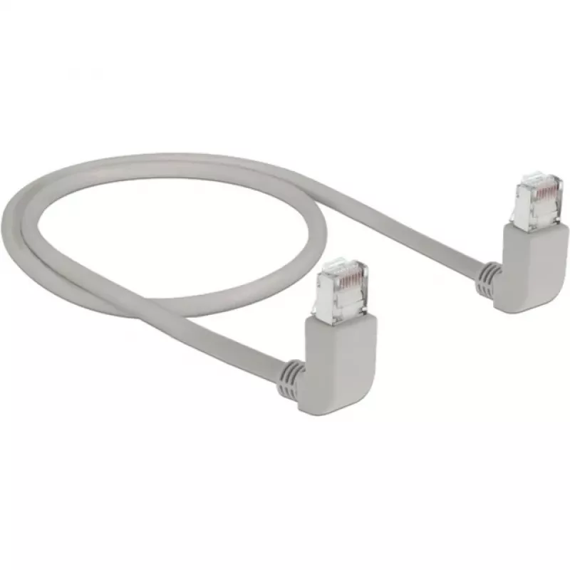 Netwerkkabel DeLOCK 83513 RJ-45 Cat6a 0,5 m grijs