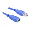 USB-kabel DeLOCK USB 3.0-A M/F 1m