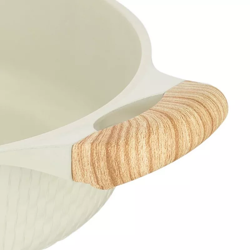 Platte pan D28cm 4,1L/beige