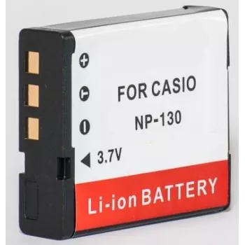 Oplaadbare li-ion accu Extra Digital NP-130 3,7 V 1250 mAh voor compatibele apparaten