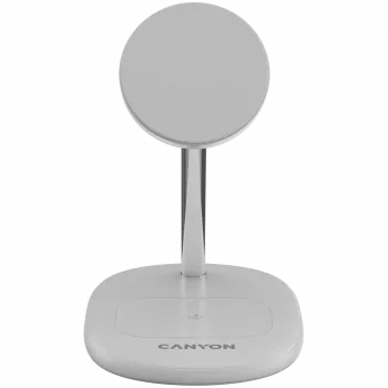 Canyon On Power 205 - 2in1 - draadloos oplaadstation voor 2 apparaten tegelijk - wit