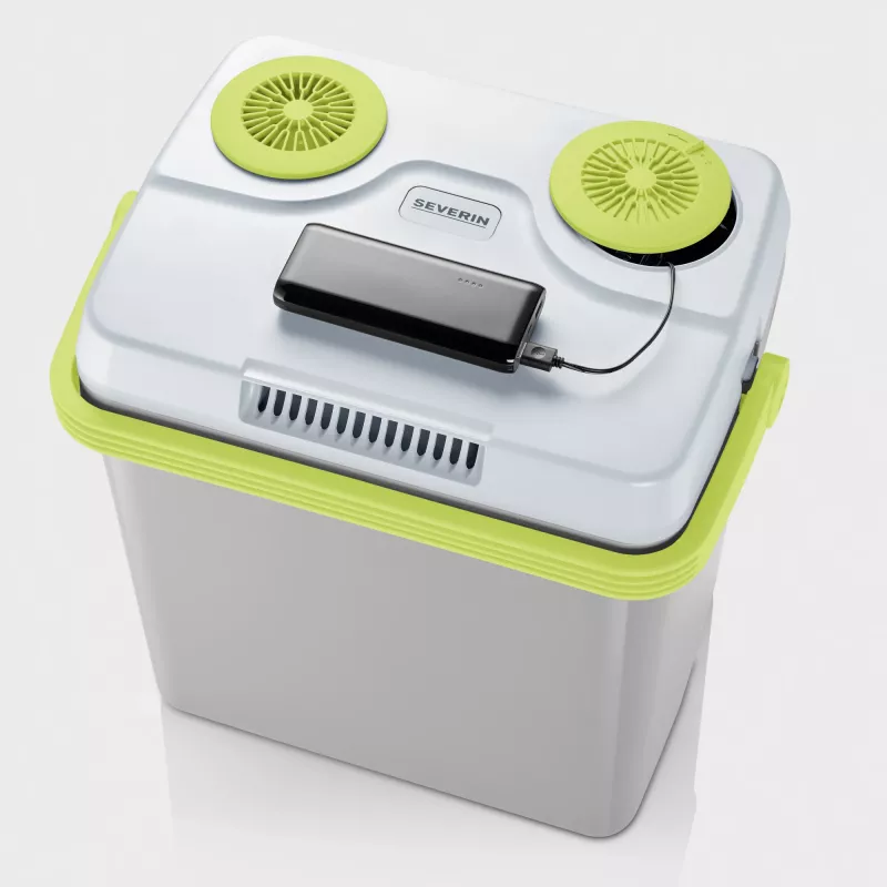 Severin TKB 2925 koelbox 25L elektrisch groen grijs