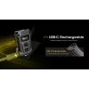 Sleutelhangerzaklamp Nitecore TINI3 zwart 600 lm USB oplaadbaar