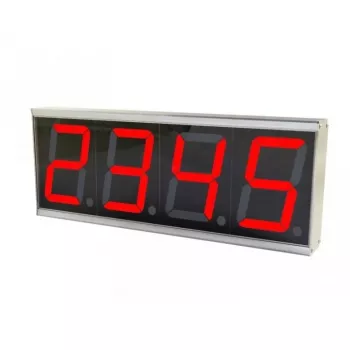 ALLNET ALL-POE-CNT-1 digitale wandklok rechthoekig grijs wandklok (ALL-PoE-CNT-1)