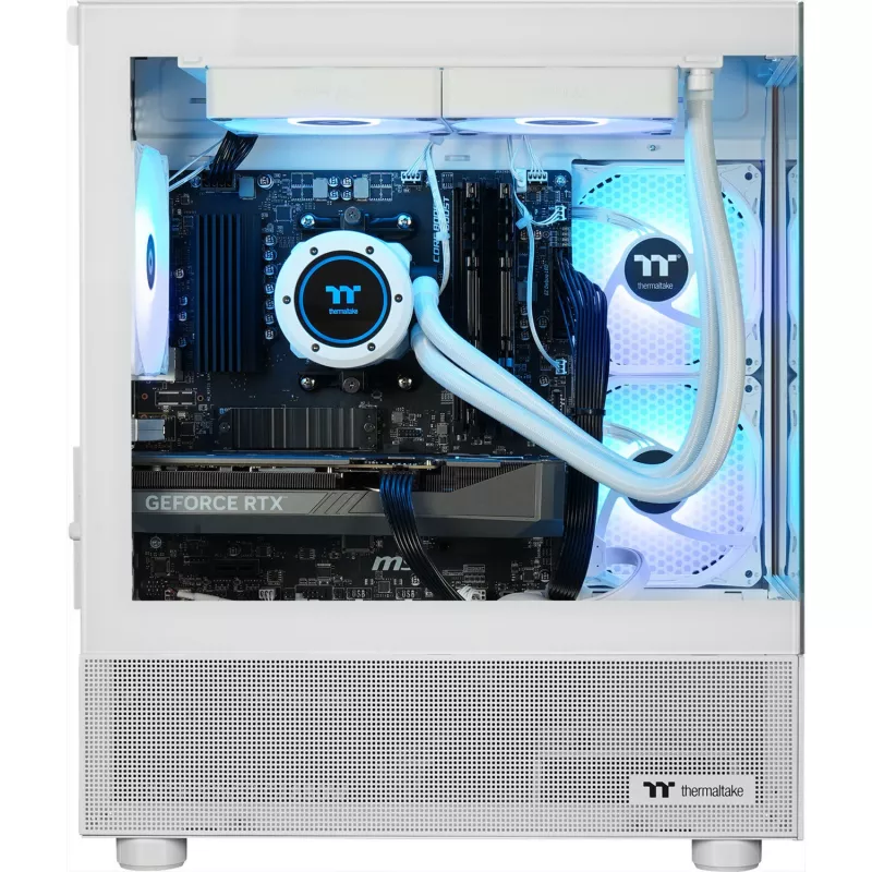 Thermaltake FTW V170A 5060Ti Snow wit/transparant Windows 11 Home