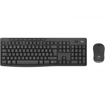 Logitech MK370 Combo voor Business toetsenbord muis inbegrepen kantoor RF draadloos + Bluetooth QWERTY Nordic grafiet