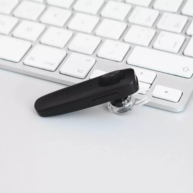 Hoofdtelefoon Tellur Bluetooth-headset Vox 155 Zwart