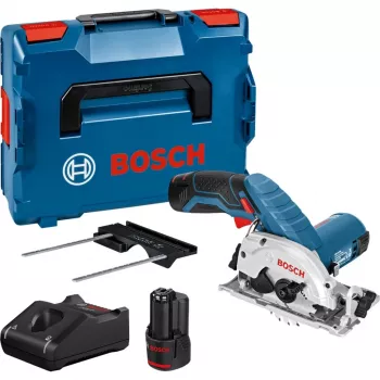 Accu-handcirkelzaag GKS 12V-26 Professional, 12 volt (blauw/zwart, 2x lithium-ion-accu 3,0Ah, in L-BOXX)