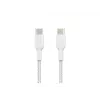 Belkin BOOST CHARGE - USB-kabel - 24-pins USB-C (m) naar 24-pins USB-C (m) - USB 2.0 - 2 m - wit