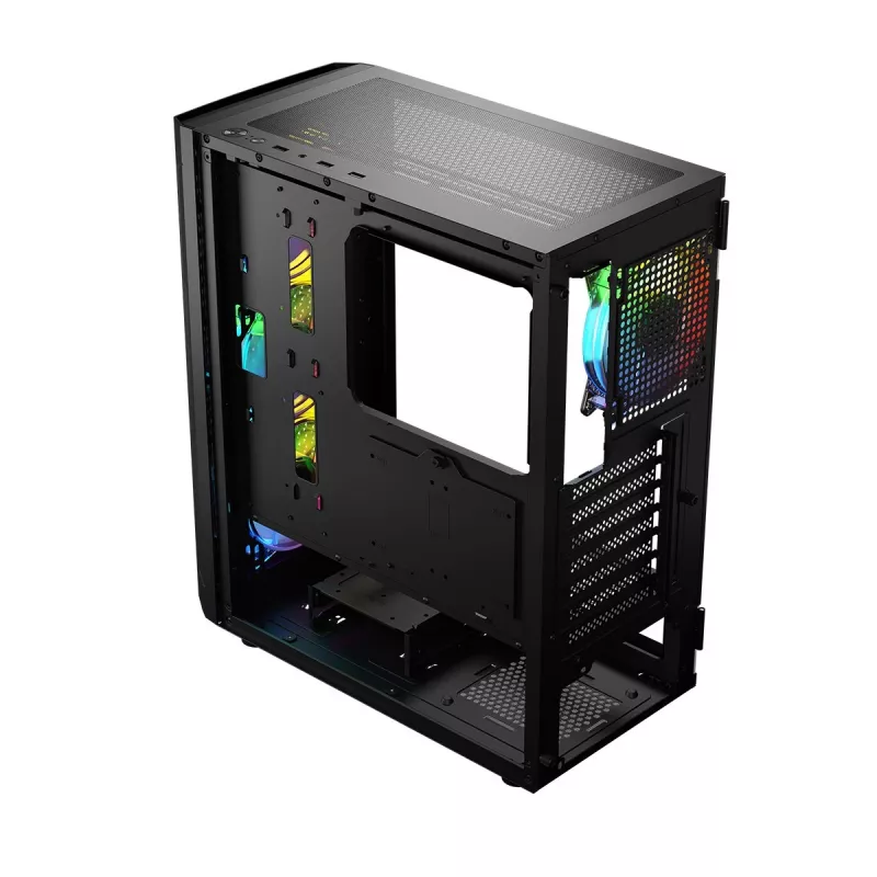 Logic ARAMIS ARGB MINIDI USB 3.0 behuizing zwart