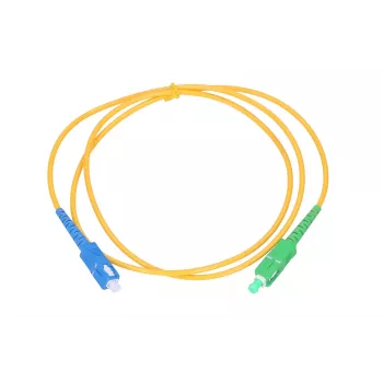Extralink patchcord SC/APC-SC/UPC singlemode simplex G652D 3mm 0.5m