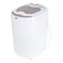 Toplader wasmachine Adler AD 8055, draagbaar, 3 kg inhoud, crème, draaiknop, 150 W