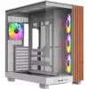 PC-behuizing Thermaltake View 380 XL WS ARGB Snow White — midi-tower, ATX-ondersteuning, met venster