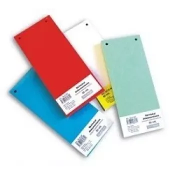 Kartonnen scheidingswand SMLT SK-D-SP/R 11×23,5 cm, rood, 50-pack