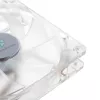 SilverStone SST-FN121-P-GL 120mm LED behuizingsventilator - wit