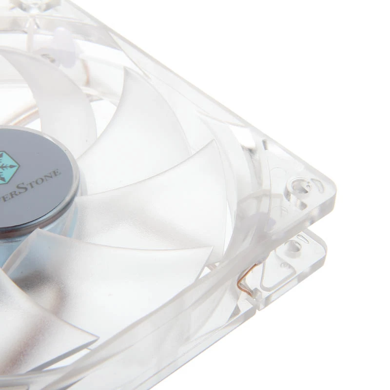SilverStone SST-FN121-P-GL 120mm LED behuizingsventilator - wit