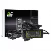 AC-naar-DC laptopvoedingsadapter Green Cell AD74P 45W 19,5V 2,31A voor binnen, zwart