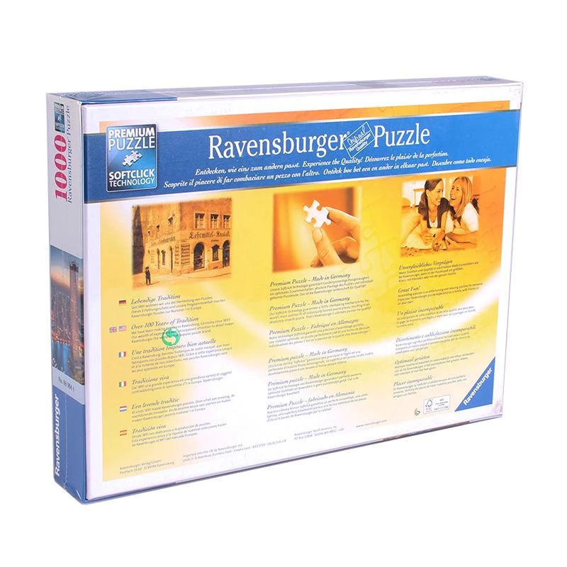 Legpuzzel Ravensburger Dubai Marina 88904 — 1000 stukjes, standaardformaat