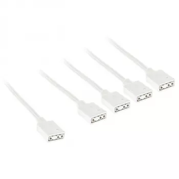 ARGB-splitterkabel Kolink PGW-AC-KOL-157 30 cm wit voor 3-pin-5V-ARGB-aansluitingen