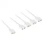 ARGB-splitterkabel Kolink PGW-AC-KOL-157 30 cm wit voor 3-pin-5V-ARGB-aansluitingen