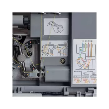 SINGER naaimachine HD0405 elektrisch zilver Heavy-Duty