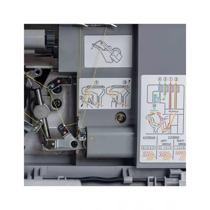 SINGER naaimachine HD0405 elektrisch zilver Heavy-Duty