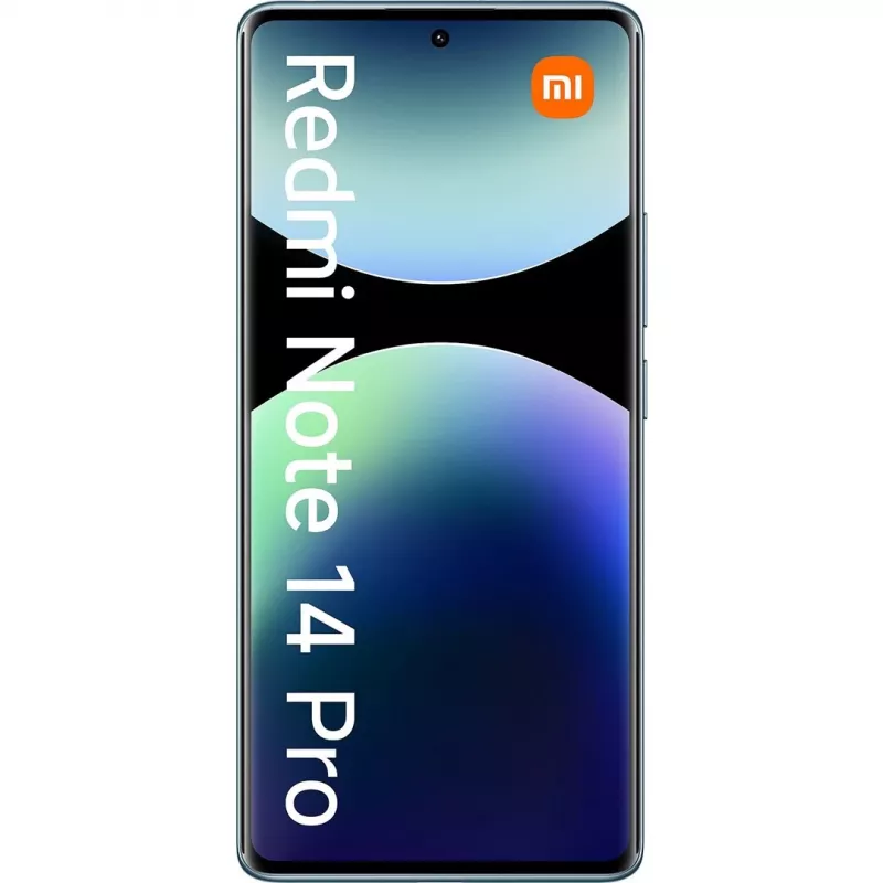 Xiaomi Redmi Note 14 Pro 4G smartphone 8 GB RAM 256 GB, 6,67" AMOLED, 200 MP, 5500 mAh, hybride Dual SIM, Android 14, oceaanblauw