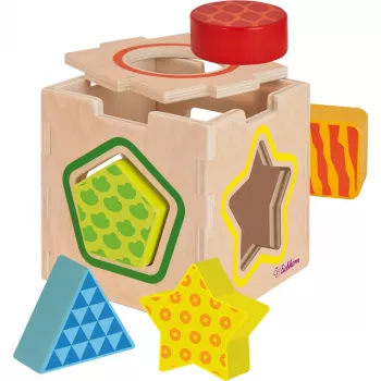 Color steekbox, behendigheidsspel 7 delen