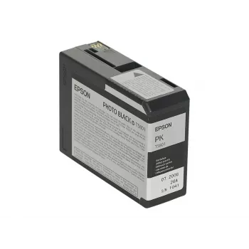 Epson T5801 (T580100) inktcartridge fotozwart, 80 ml