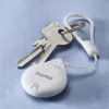 HAMA Item Finder 00185815 Bluetooth voor Apple Zoek mijn app, wit — tracker voor het vinden van persoonlijke bezittingen