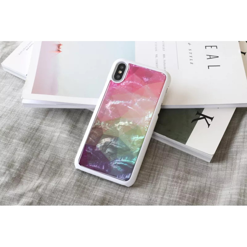 iKins Water Flower hoesje voor iPhone XS/X, wit, K1690H