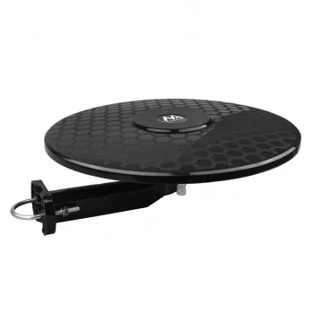 Omnidirectionele actieve TV-antenne MACLEAN MCTV-102, DVB-T/T2 HEVC, 174–230 & 470–698 MHz, USB 5V voeding, 75 Ω, buiten/binnen
