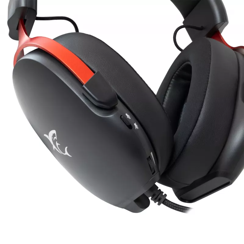 Koptelefoon White Shark GH-2445 Fox zwart