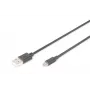 Assmann USB 2.0 verbindingskabel. type A - Micro B M/M. 1,0 m. USB 2.0 conform. UL. bl (AK-300110-010-S)
