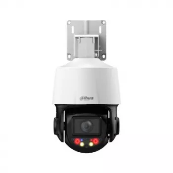 Turret IP-beveiligingscamera DAHUA SD3E410DB-GNY-A-PV1 – buiten, plafondmontage, 4 MP (2560×1440), bedraad, PoE, DC, wit