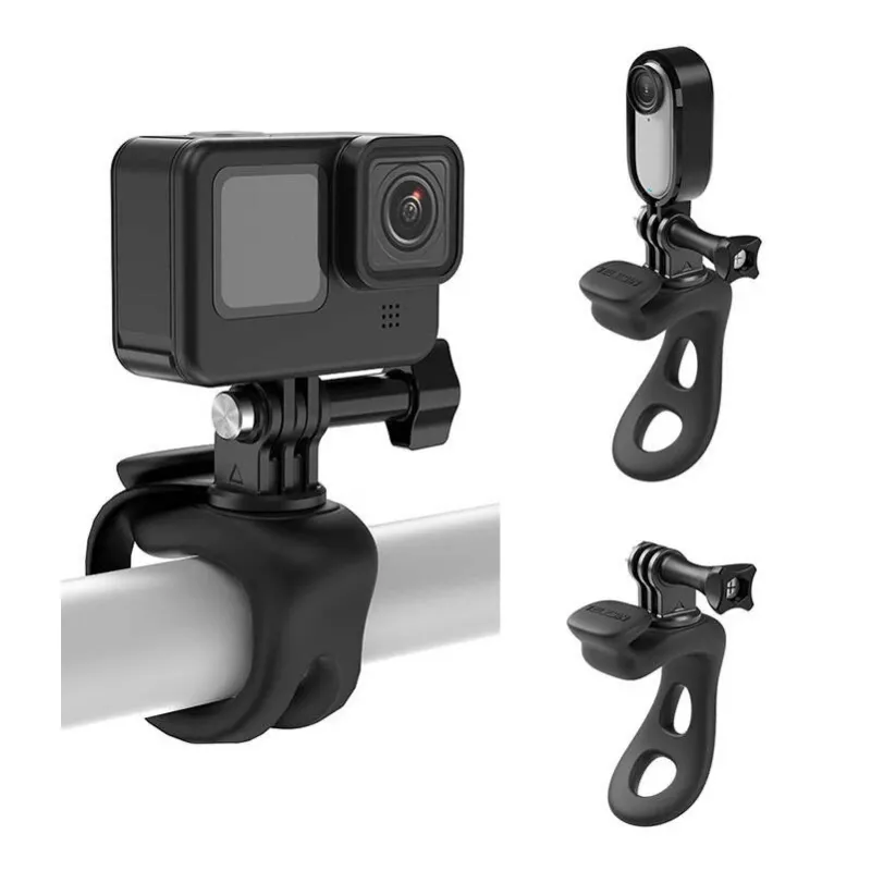 Houder Telesin TLQ-001 multifunctionele ringbevestiging voor actiecamera's, zwart