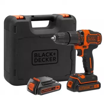 Black & Decker BDCHD18KB-QW boormachine snoerloos zwart, oranje
