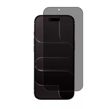 Crong 3D Armour Glass Privacy screenprotector van gehard glas, Apple iPhone Air