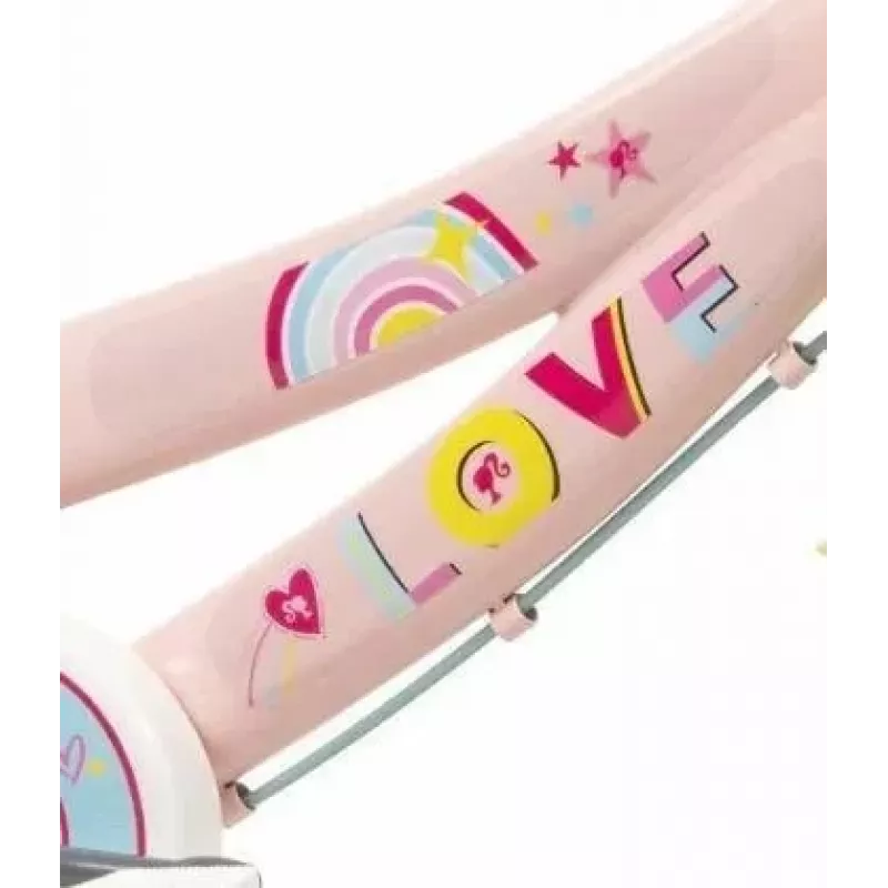Kinderfiets 14 Barbie Toimsa 1465 roze
