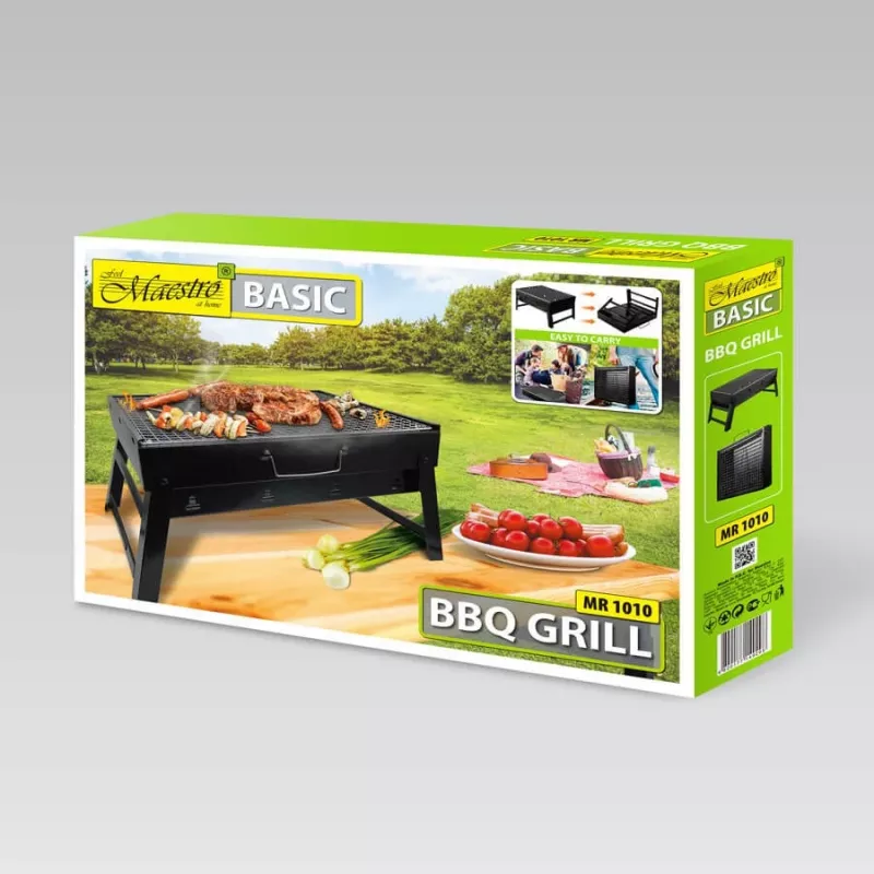 Opvouwbare grillkoffer 43x29x22 cm Maestro MR-1010