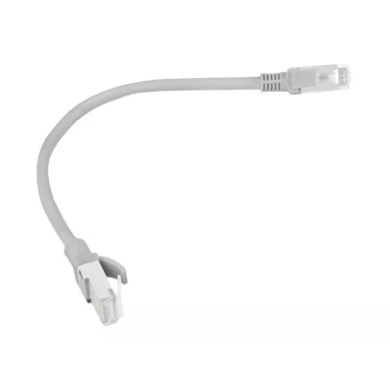 Netwerkkabel LANBERG PCU5-10CC-0025-S Cat5e U/UTP RJ-45 — 0,25 m, grijs