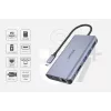 Hub UNITEK uHUB S7 USB 3.2 Gen 1 Type-C grijs