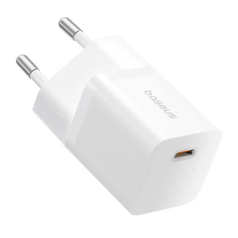 Baseus P10110909213-00 USB-C GaN5 mini 25W netlader wit