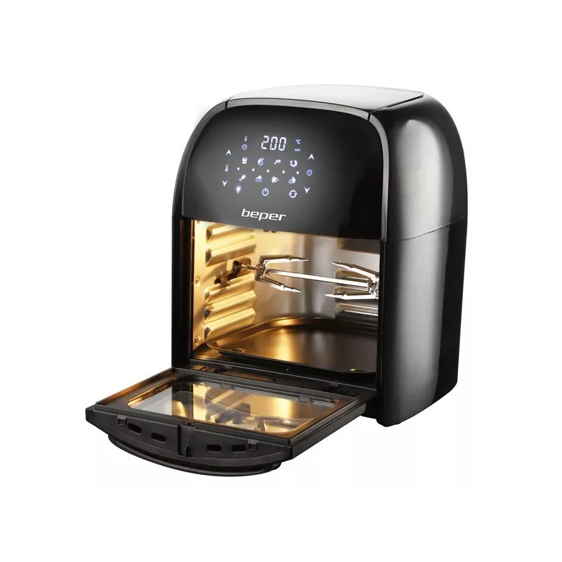Heteluchtfriteuse Beper P101FRI012 12 L 1800 W zwart