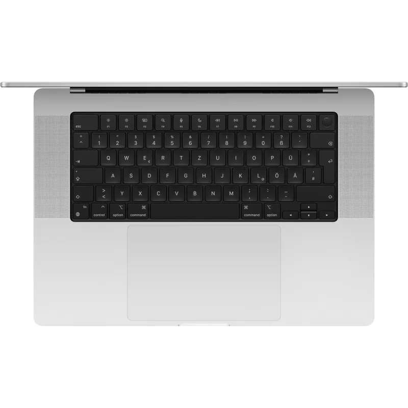 MacBook Pro 16 M4 Max, zilver, M4 Max (16-CPU/40-GPU), 48 GB, 1 TB, Duits, 140 W USB-C voeding, MX2W3D/A
