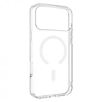 FIXED MagPure TPU/PC achterkant cover voor Apple iPhone 17 Pro Max, transparant