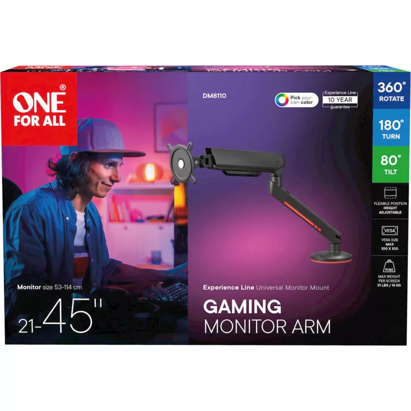 One For All DM8110 Experience-line VESA-montageset lcd-display 21-45 RGB