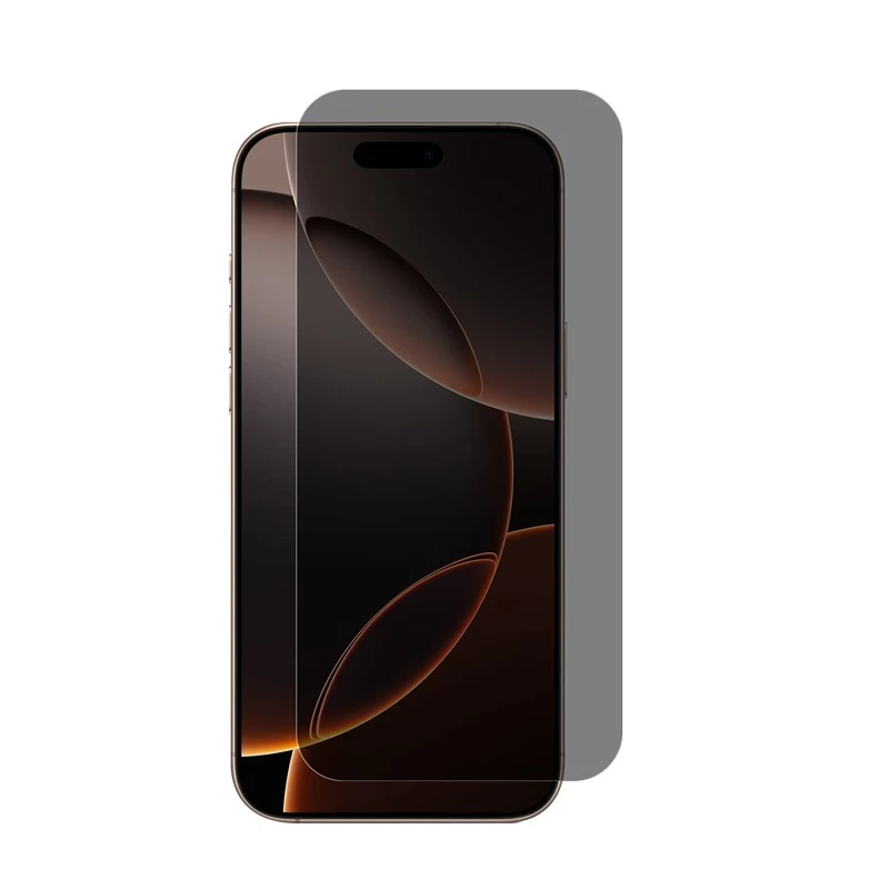 Gehard privacyglas Crong voor iPhone 16 Pro Max — antireflectie, krasvast