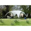 Paviljoen Event Shelter, 4,5 x 4,5 m (lichtgrijs/grijs)